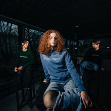 Load image into Gallery viewer, Zils sieviešu džemperis &quot;Nacionālais&quot;
